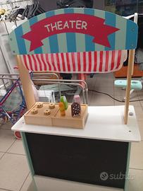 Teatrino in legno 