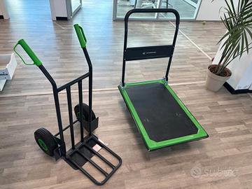 2 Carrelli porta pacchi