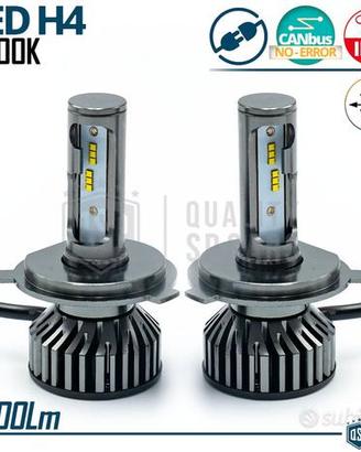 Kit Full LED H4 CANbus Luce Bianca POTENTE 6000K
