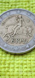 MONETA 2 EURO GRECA CON LA S