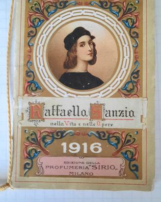 Calendarietto da barbiere 1916