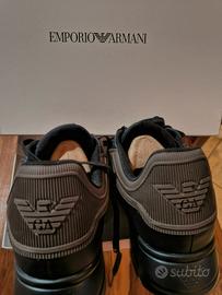 SNEAKER BASSE BLACK/BROWN