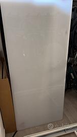 Pedana ferro bianco espositore vetrina