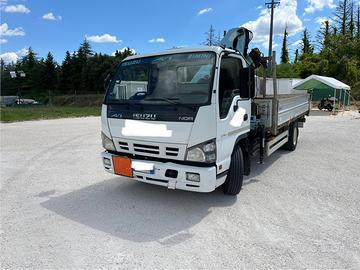 Isuzu NQR 190 75 Gru cassone fisso MY 07