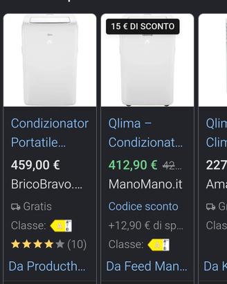 condizionatore portatile qlima