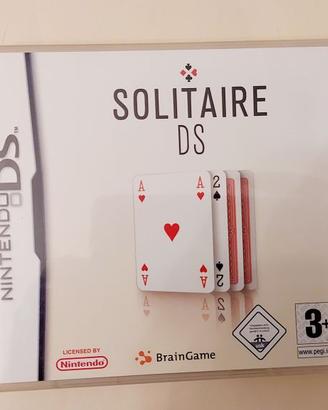Nintendo DS Gioco Solitaire Scatola Originale