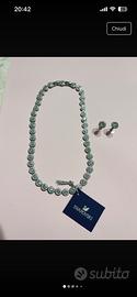 Set Swarovski collana e orecchini