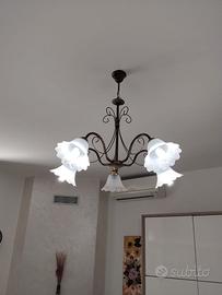 Lampadario casa color rame