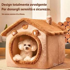 Cuccia a Casetta per Gatto e Cane (TAGLIA L)