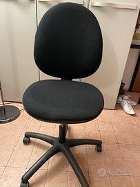 Sedia ufficio nera