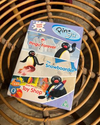 Pingu Triple Pack DVD - Box 3 DVD nuovo sigillato