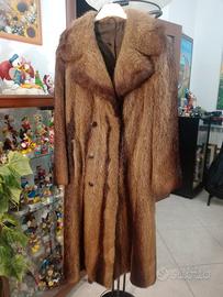 Pelliccia vera di visone anni 80