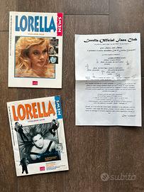 Lorella Cuccarini brochure fanzine