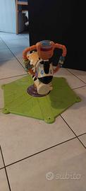 Zebra saltella e gira fisher price