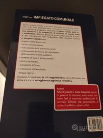 Libro TEST PER IMPIEGATO COMUNALE