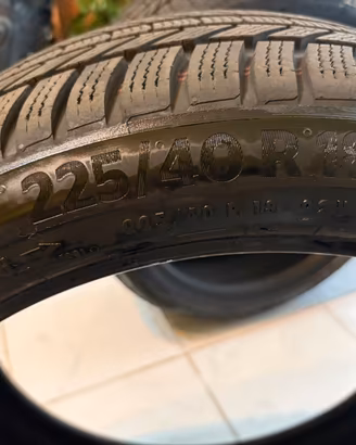 4 pneumatici invernali  225/40/r18