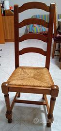 sedie in legno