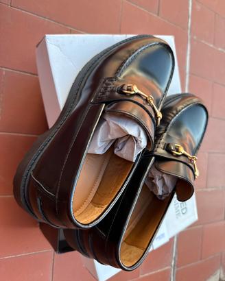 Mocassini Selected Homme in pelle con morsetto