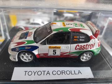 Toyota Corolla Wrc Modellino Scala 1/43