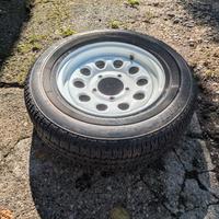 Cerchio e gomma scorta SAMURAI bianco 205/70R16