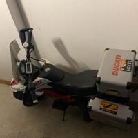 Ducati moto elettrica hypercross con/senza rotelle