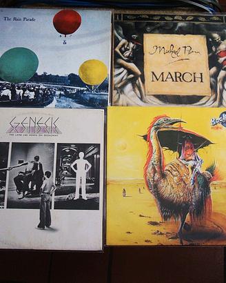 9 Dischi Lp 33 giri originali, rarità