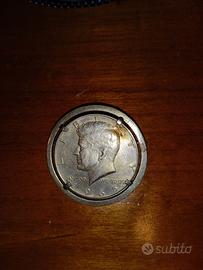Moneta spilla 1965 Mezzo dollaro Kennedy