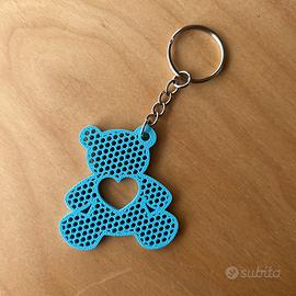 Portachiavi orsetto per confettate o bomboniere