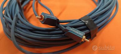 Cavo audio RCA Clicktronic 20 metri