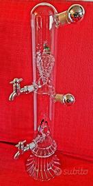 alambicco in vetro Geo's made Italy