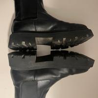 Stivaletti donna Ash in pelle nappa nera