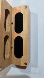 Scatola Portafedi in Legno Vintage Porta Anelli Ma