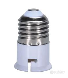 Set 5 Pezzi Nuovi Adattatore da E27 a B22