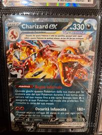 Charizard EX 125/197 ossidiana infuocata Play!Poké