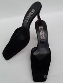 Usato scarpe donna moschino 39 nero scamosciata