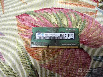 ram pc portatili ddr 3 4 giga
