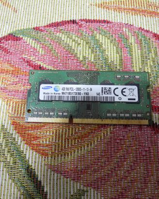 ram pc portatili ddr 3 4 giga