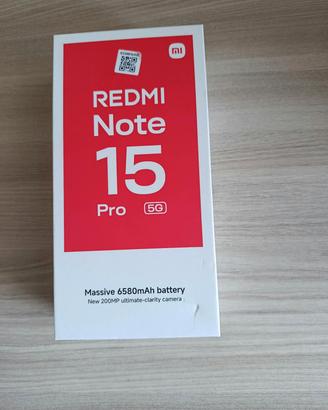 Redmi note 15 pro 5g 256gb 