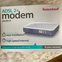 Router ASDL 2+ bianco SITECOM