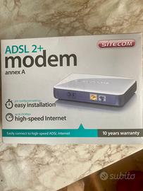 Router ASDL 2+ bianco SITECOM