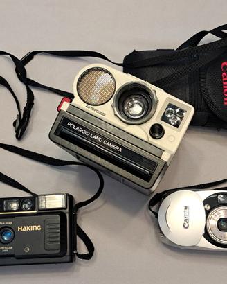 3 fotocamere per ricambi