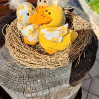 3x paperelle pasquali in stoffa