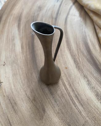 Vaso monofiore vintage - Metallo argentato
