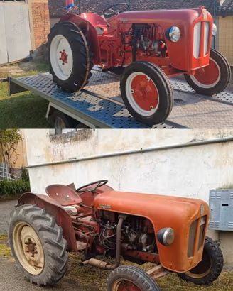 Raro Trattore d'epoca Amog 25R