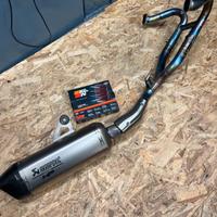 Scarico Akrapovic in titanio