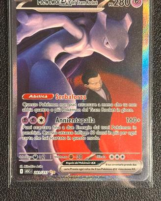 Mewtwo ex del Team Rocket 281/217 - Ascesa Eroica