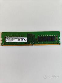 Micron Ram 1x16 GB ddr4 MTA18ASF2G72PDZ-3G2R1UI