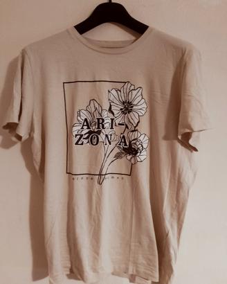 T-shirt uomo marca  JACK E JONES col.beige .