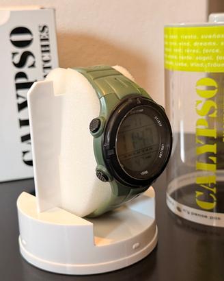 Orologio Calypso verde militare