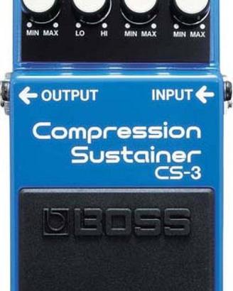 Pedale Per Chitarra e Basso BOSS CS3